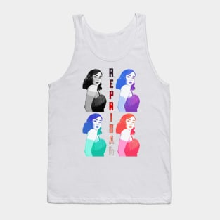 reprisal tv series Madison Davenport as Meredith fan works graphic design by ironpalette Tank Top